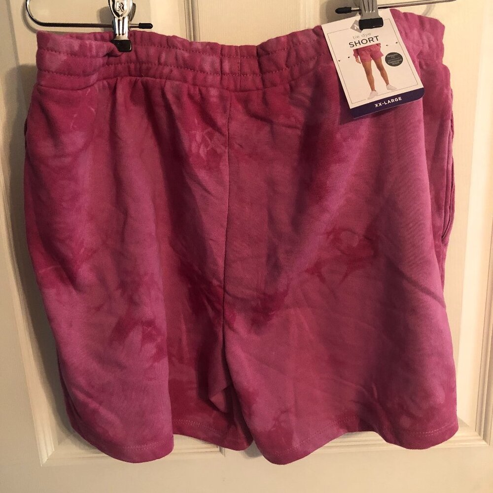 NWT - Members Mark tie dye shorts -Size XXL